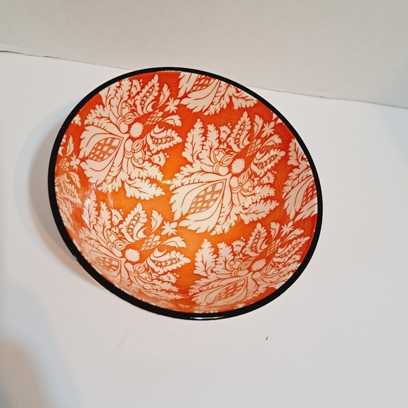 Dash OF That Orange Embossed Raised Intricate‎ Large Mug and Bowl Set - Picture 3 of 8